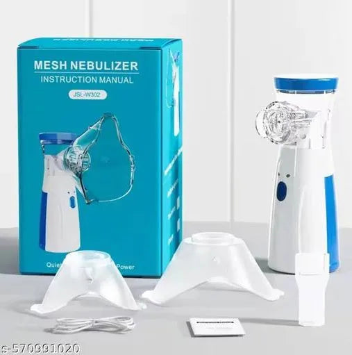 Portable Ultrasonic Rechargeable Mesh Nebulizer Machine for Kids & Adults